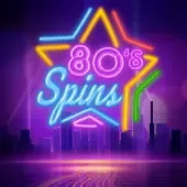 80s Spins Game Banner